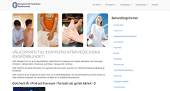 Desktop Screenshot of komplementarmedicinska.se